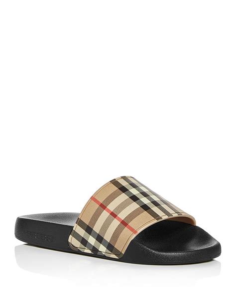 burberry women's sandals|burberry slides women.